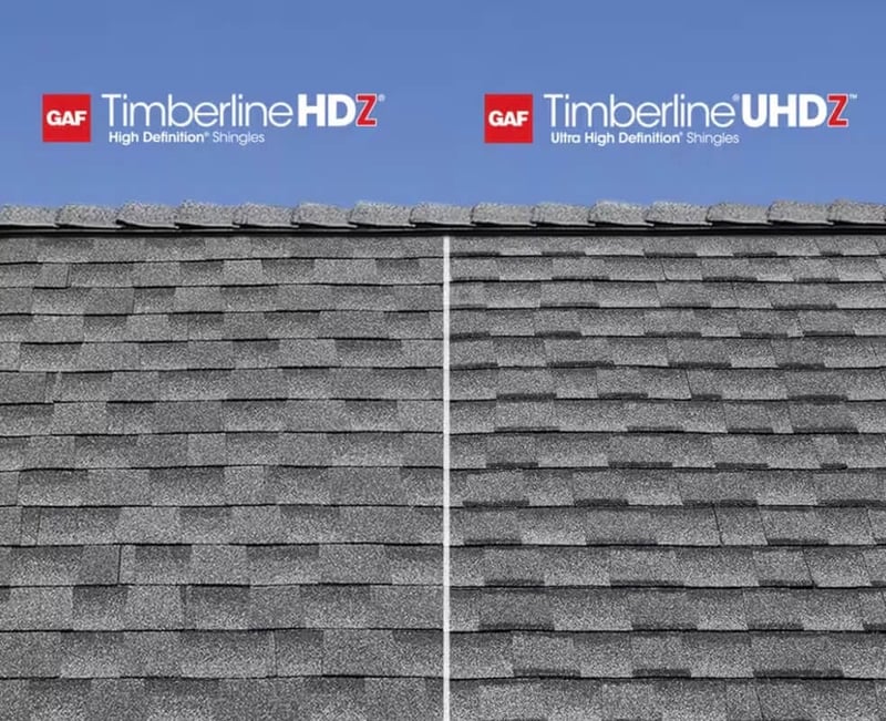 CertainTeed Landmark Pro vs. GAF Timberline UHDZ Shingles